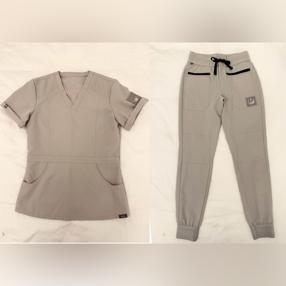 NWOT FIGS X Star Wars Original Collab Limited Edition Light Side scrubs set XXS